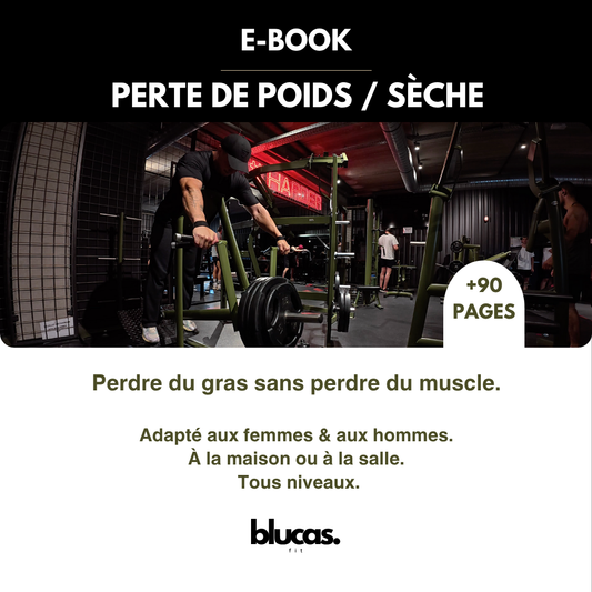 E-Book Sèche - Perte de poids